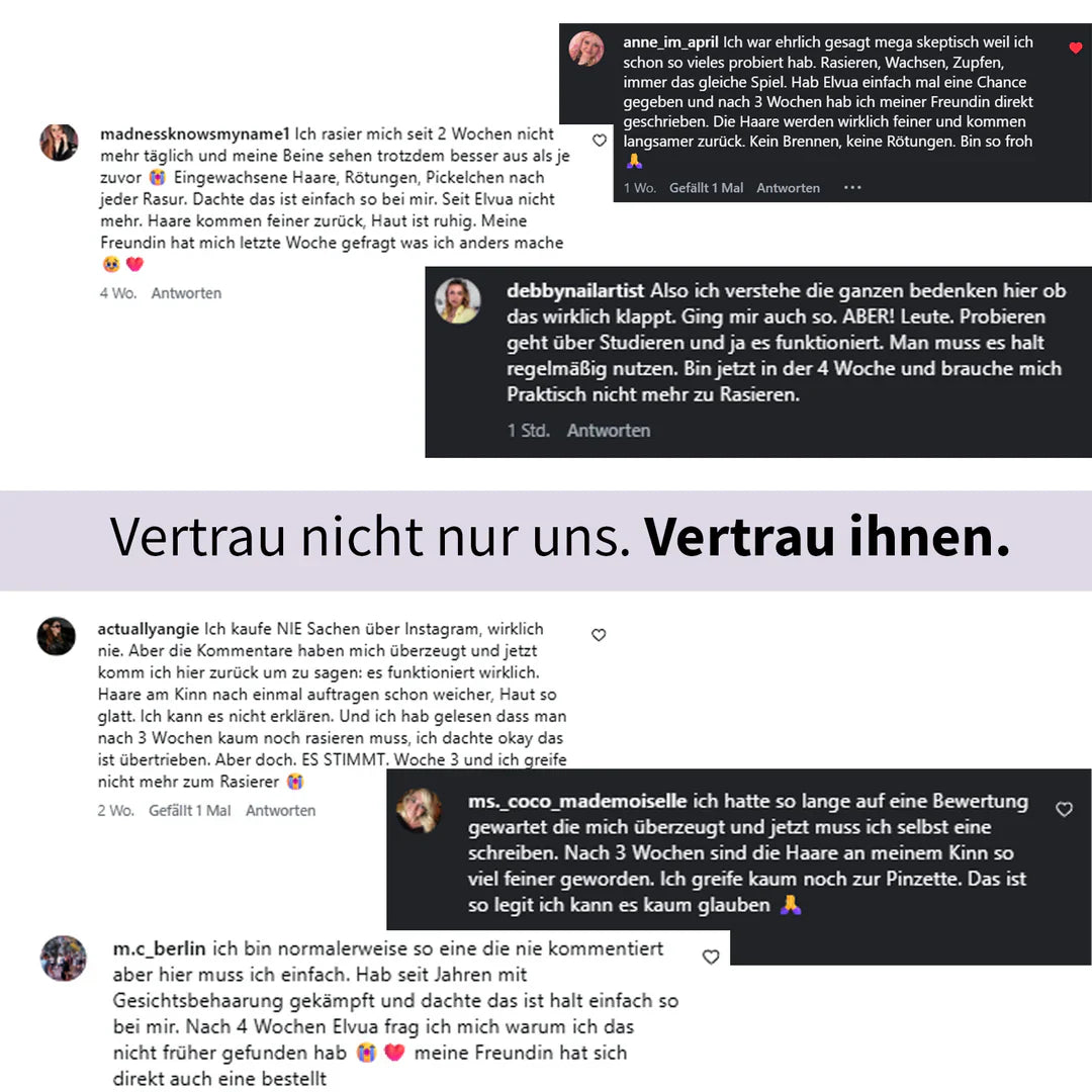 Elvua Haarwuchshemmendes Serum